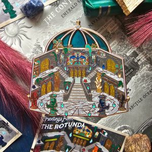 Officially Licensed Fourth Wing Terrarium Pin | The Rotunda