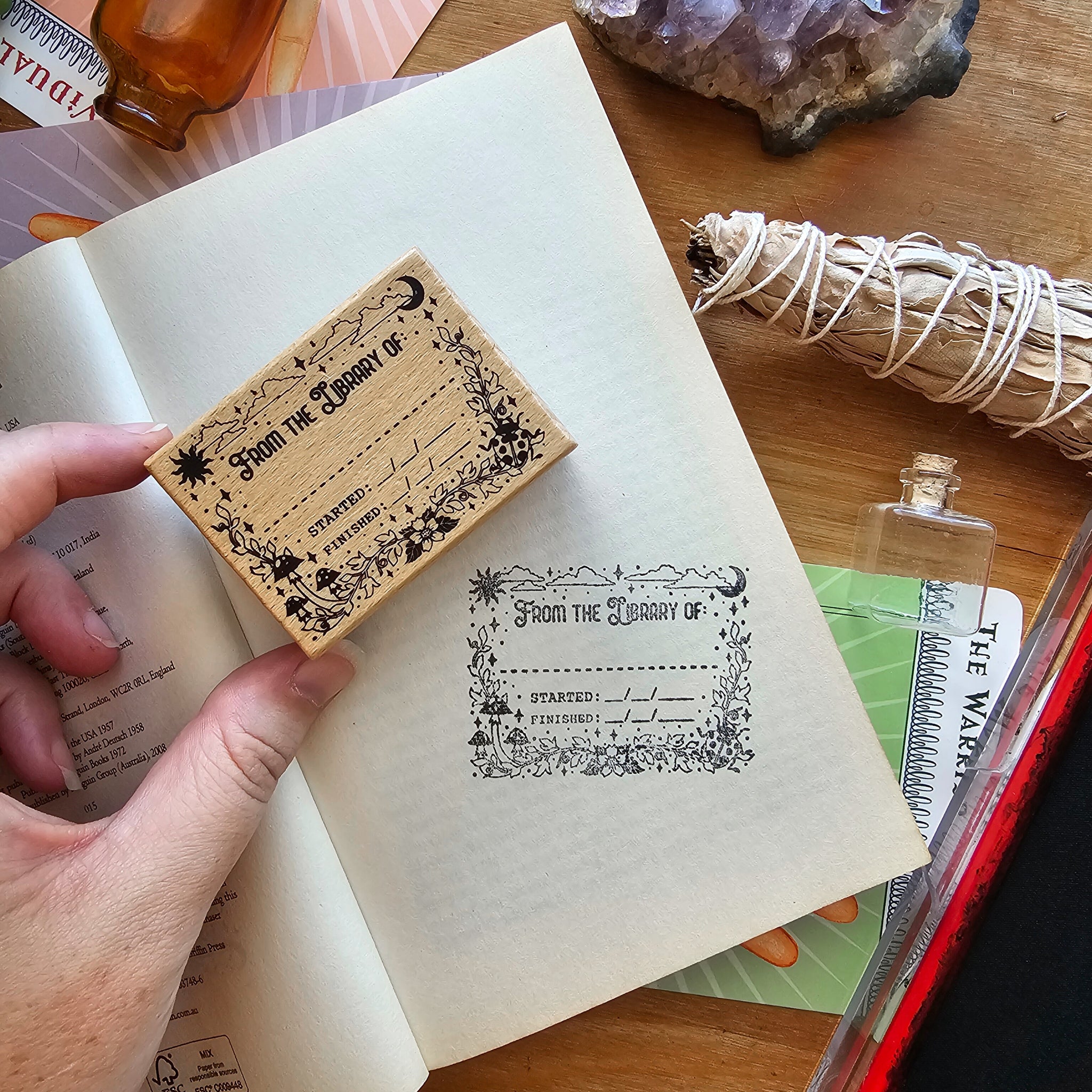 Rubber Stamp | Forestcore From the Library of