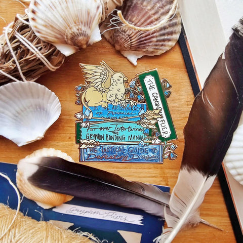 Officially Licensed Fourth Wing Shelfie Pin | Gryphon Fliers