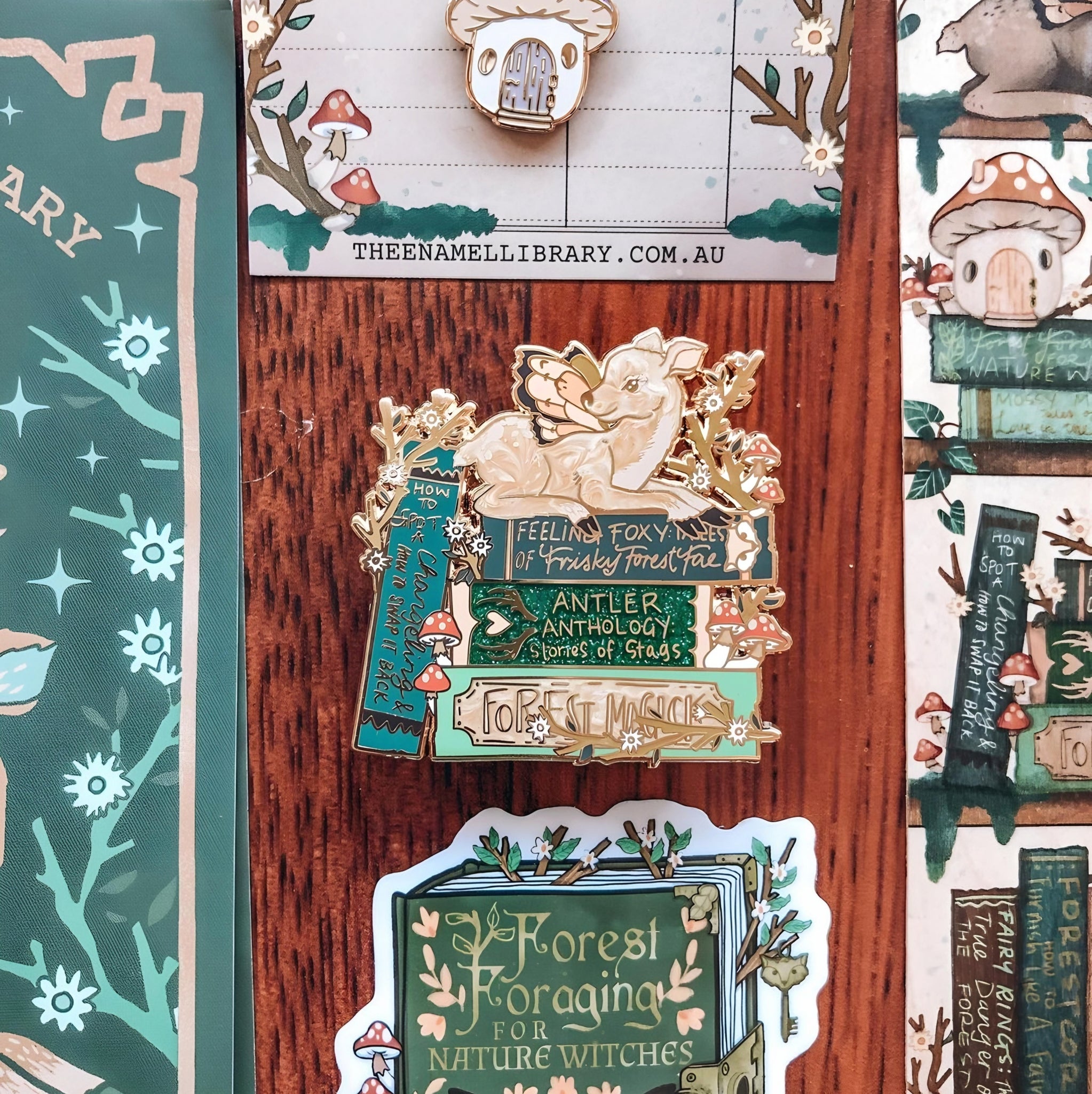 September 2023 Shelfie Pin | Forest Magic