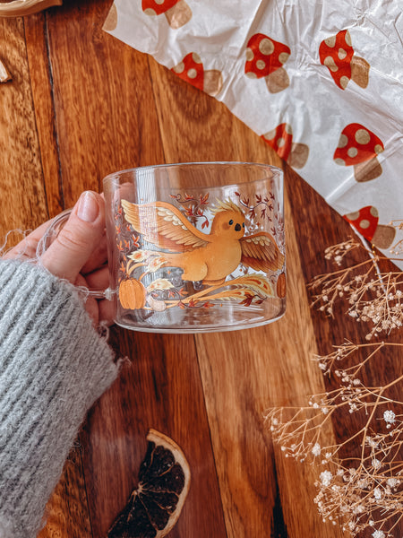 Mythical Seasons Oversized Glass Mug | 4 Designs