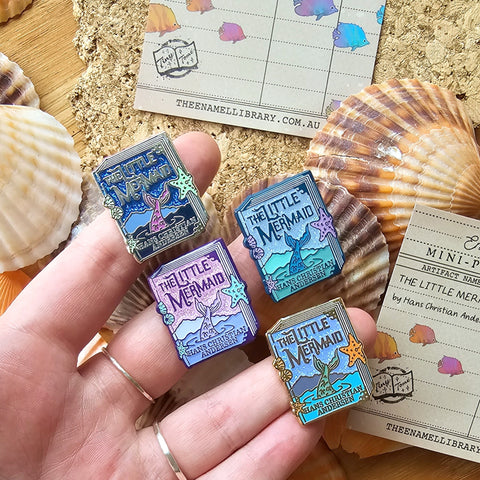 The Little Mermaid Tiny Tome Mini-Pin