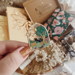 Location Terrarium Pin | Hundred Acre Wood